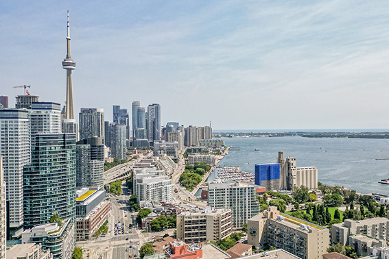Cinematic real estate video Markham — aerial property view